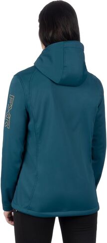 FXR Women's Softshell Jacket 2025 (أسود/رمادي - X -Large) in Kuwait