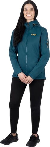 FXR Women's Softshell Jacket 2025 (أسود/رمادي - X -Large) in Kuwait