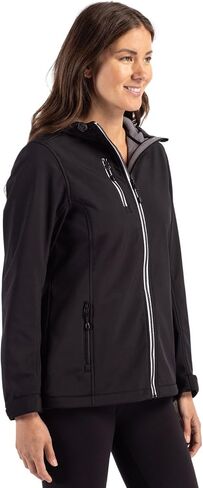 Clique Telemark Eco Stretch Softshell الكامل سترة مقنع in Saudi Arabia