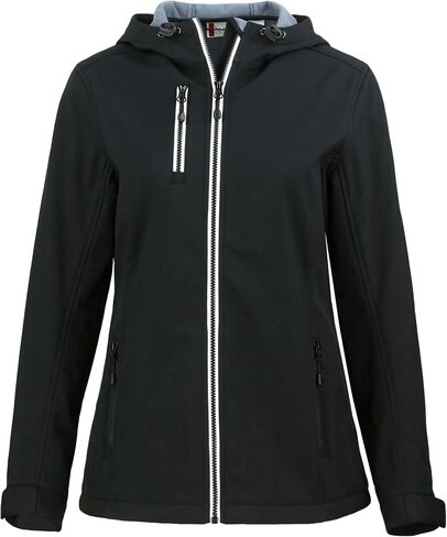 Clique Telemark Eco Stretch Softshell الكامل سترة مقنع in Saudi Arabia