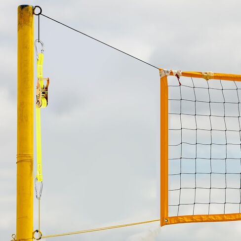 2 Pcs Volleyball Net Ratchet Strap Heavy Duty Net Tensioning Lever Ratchet Volleyball Poles Rope Tightener in Kuwait