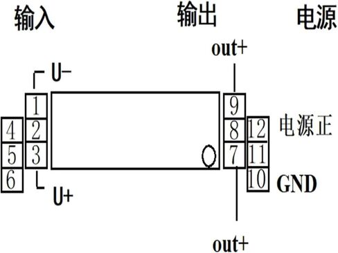 جهاز استشعار جهد جهاز إرسال الجهد AC 0 ~ 1000V DC AC محول الجهد (0-10V ، 0-50V DC_12VDC) in Kuwait