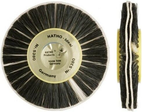 Dental Laboratory Lathe Brush Hatho 3" Dia. Poly Buff w/Muslin Interleaved in Saudi Arabia