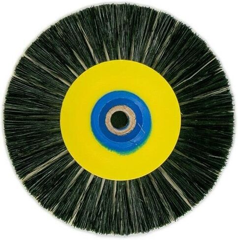 Dental Laboratory Lathe Brush Hatho 3" Dia. Poly Buff w/Muslin Interleaved in Saudi Arabia