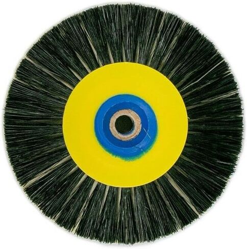 Dental Laboratory Lathe Brush Hatho 3" Dia. Poly Buff w/Muslin Interleaved in Saudi Arabia