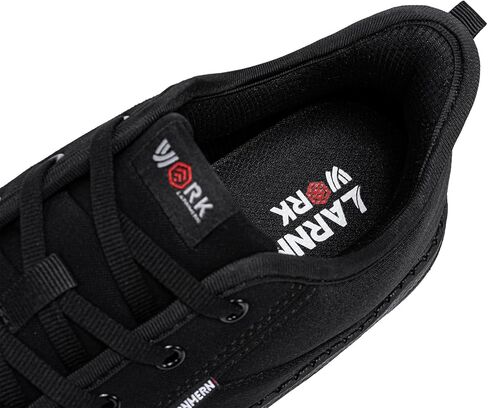 LARNMERN Steel Toe Shoes Men Hands Free Work Shoes Slip On Safety Toe Sneakers Lightweight Comfortable Walking in Saudi Arabia