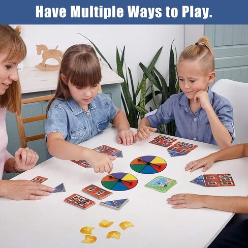 2PCS Game Spinner-Wheel for Classroom, Game Wheel-Spinner for Prize & Rainbow Color Spinners Dry Erase Probability Turn-Spinner Dry Erase for Math/Classroom/Manipulatives in Saudi Arabia