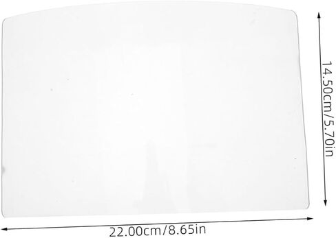 Happyyami 2pcs Sandblasting Hood Replacement Lens Protective Lens for Helmet for Outdoor Work Gardening Painting and Insulation Tasks in Saudi Arabia