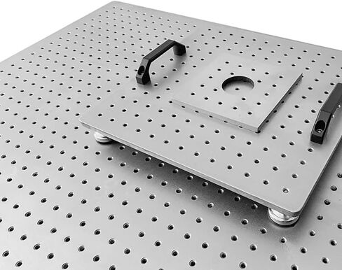 150x150x8MM Stainless Steel Optical Experiment Plate High Magnetic Conductivity Workbench Breadboard Steel Optical Table in Saudi Arabia