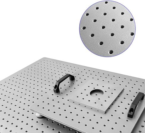 150x150x8MM Stainless Steel Optical Experiment Plate High Magnetic Conductivity Workbench Breadboard Steel Optical Table in Saudi Arabia