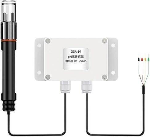 مستشعر الأس الهيدروجيني ، اختبار جودة المياه الصناعية اختبار التعكر ORP Probe EC Transmitter Meter الكشف البيئي (PH EC1.0 RS485 OLED) in Saudi Arabia