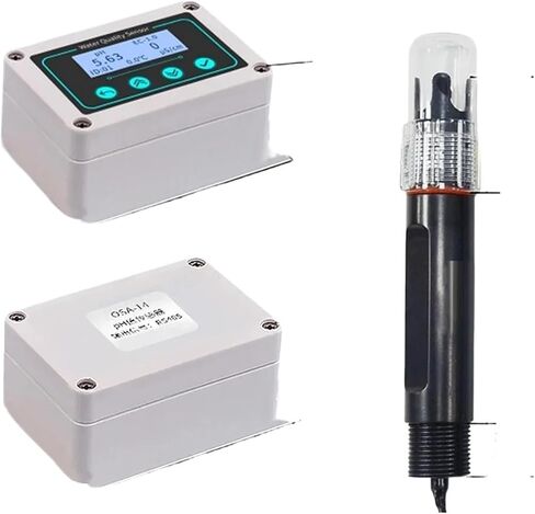 مستشعر الأس الهيدروجيني ، اختبار جودة المياه الصناعية اختبار ORP قطب كهربائي التحقيق EC Transmitter PH Meter الكشف البيئي (PH RS485) in Saudi Arabia