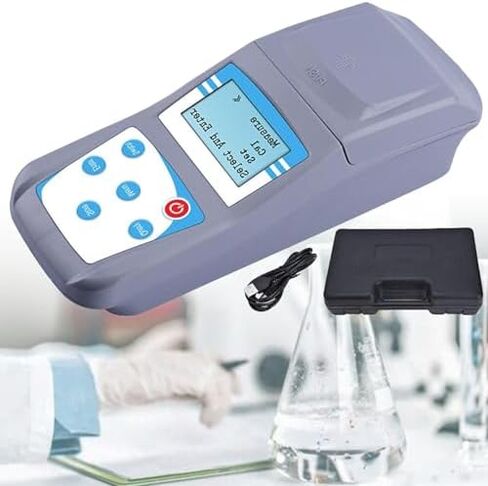 Portable Digital Turbidity Meter ZD-801, Water Quality Tester for Beverage & Aqueous Solutions, Accurate 0-800 NTU Measurement, Ideal for Home & Laboratory Use in Saudi Arabia