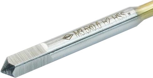 2 PCS M4 X 0.7 TOLLING THELD FILD POINT ، الفولاذ عالي السرعة H2 التسامح 3 المزامير دوامة المدببة الصنبور التيتانيوم المسمى المسمار المسمار المسمار المسمار in Kuwait