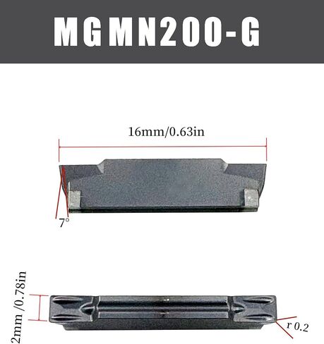 5/8inch مخرطة قابلة للفهرسة حزن حامل فراق MGEHR1616-2 الفولاذ الربيع مع 10 PCS MGMN200 إدراج إدراج اليد اليمنى قطع الأداة carbide إدراج (5/8in حامل + mgmn200) in Kuwait
