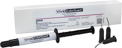Dental Pit Fissure Sealant with Fluoride - Color Changing Light Cure - Made in Germany in Saudi Arabia