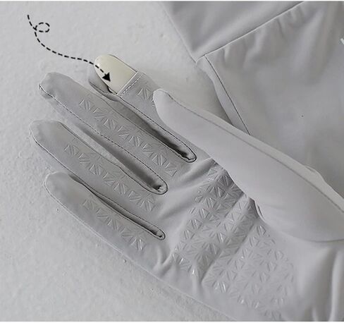 Sports Riding Ice Silk Gloves Driving Men and Women Can Touch Screen Thin Gloves in Saudi Arabia
