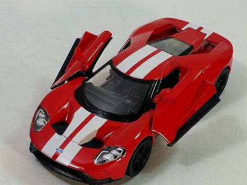 Kinsmart 2017 Ford GT ، Blue 5391D - 1/38 Scale Diecast Model Toy Car in Kuwait