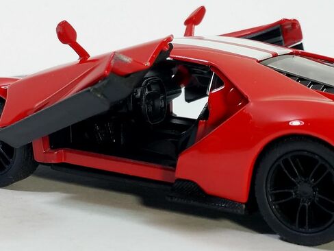 Kinsmart 2017 Ford GT ، Blue 5391D - 1/38 Scale Diecast Model Toy Car in Kuwait