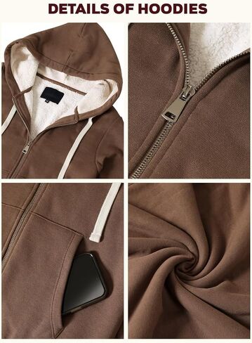 Design by Olivia Women's Sherpa-Lined Fleece Full-Zip Hooded Jacket in Saudi Arabia