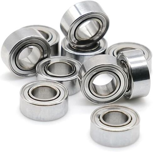 محامل التلامس الزاوي 2pcs 5x10x4 mm SMR105ZZ ABEC-9 محامل الفولاذ المقاوم للصدأ لـ Daiwa & Shimano & Abu Garcia صيد بكرة الصيد محمل (2pcs SMR126zz 6x12x4) in Kuwait
