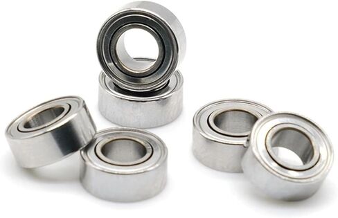 محامل التلامس الزاوي 2pcs 5x10x4 mm SMR105ZZ ABEC-9 محامل الفولاذ المقاوم للصدأ لـ Daiwa & Shimano & Abu Garcia صيد بكرة الصيد محمل (2pcs SMR126zz 6x12x4) in Kuwait
