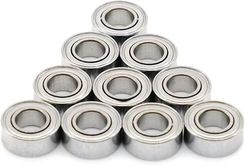 محامل التلامس الزاوي 2pcs 5x10x4 mm SMR105ZZ ABEC-9 محامل الفولاذ المقاوم للصدأ لـ Daiwa & Shimano & Abu Garcia صيد بكرة الصيد محمل (2pcs SMR126zz 6x12x4) in Kuwait