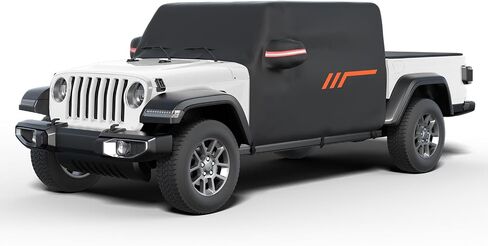 JOYTUTUS Cab Cover Compatible with Wrangler JK JL 2 Doors 2007-2025 | Waterproof All-Weather Windproof Car Cover with Zipper Access | UV Protection & Scratch Resistant Fabric | Includes Storage Bag in Saudi Arabia