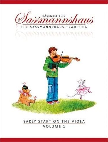 Sassmannshaus, Kurt - Early Start on the Viola Book 1 Published by Baerenreiter Verlag in Saudi Arabia