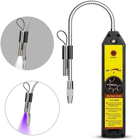 WJL-6000L Freon تسرب كاشف غاز الهالوجين Snifferant Synifferant AC Tester R22 R410A R134A R1234YF in Kuwait