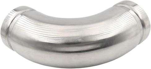 304 stainless steel groove pipe fittings elbow 90 degree thin wall sanitary clamp equal diameter water pipe joint clamp elbow(G6) in Saudi Arabia