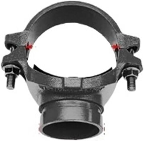 304 FULE FUTEL FULE FIRE FIRE Mechanical Tee Writoved Wire Connection Internal Clamp Clamp Clamp Pipe Pipe Clamp Clamp Mipe (DIAMETER 168MM*76MM) in Saudi Arabia