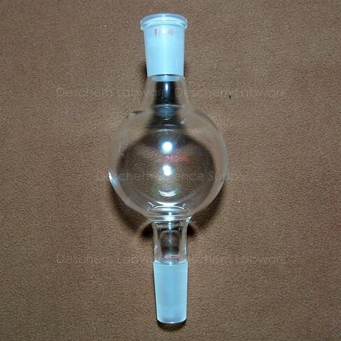 250ml 24/40 Chromatography Receive Glass Flask Laboratory Reservoir Biomass Bottle Lab Glassware in Saudi Arabia