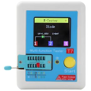 Digital LCD Multi-Component Transistor Tester, Automatic Analyzer for Capacitors, Resistors, Diodes, Inductors in Kuwait