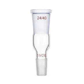 محول توسيع من الذكور مخروط 19/26 إلى مقبس الإناث 24/40 الأواني الزجاجية المختبر in Kuwait