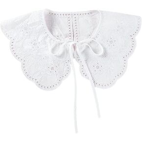 Lace Detachable Collar Vintage Costume Accessory Decorative Choker for Dresses and Shirt (Daisy) in Kuwait