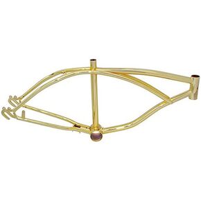 Lowrider 20" Bicycle Frame Gold. Bike Part, Bicycle Part, Bike Accessory, Bicycle Accessory in Saudi Arabia