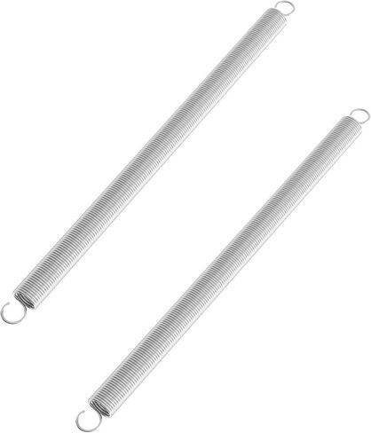 2pcs Extension Springs with Hook Ends,Stainless Steel Small Dual Hook Tension Spring Wire Dia×OD×Free Length：1.2×10×70mm(0.05×0.39×2.76in),Tiny Springs for Furniture Repair Home DIY in Kuwait