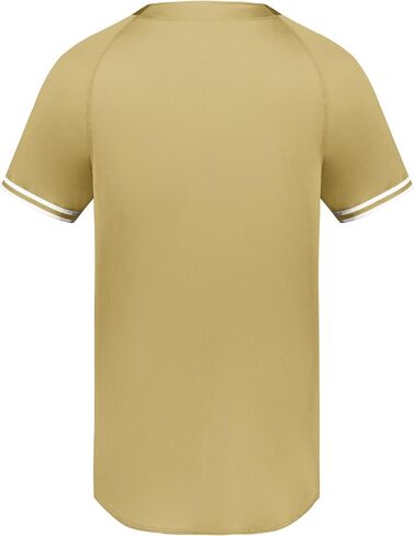 Augusta Sportswear Boys Cutter+ Henley Jersey, Orange/Black, Medium in Saudi Arabia