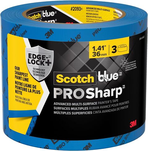 ScotchBlue PROSharp Painter's Tape (2093+): 1.41 in. x 60 yds. (Blue) / 3-pack in Saudi Arabia