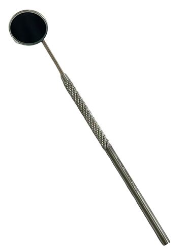 مرآة طب الأسنان 12pk #4 السطح الأمامي مع مقبض أدوات فحص الفم من الفولاذ المقاوم للصدأ OAL (12pk مع المقبض) in Kuwait