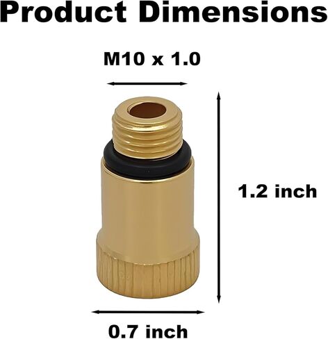 Tester Spark Plug Adapter Compression Tester Adapter Engine Diagnostic Tool for Petrol Cylinder Leak Down (2PCS) (14MM) in Saudi Arabia