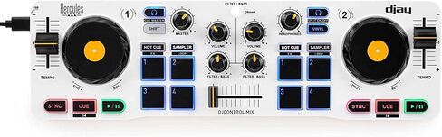 Hercules DJControl Mix Ultra - Mobile DJ Controller للهواتف الذكية (iOS/Android) in Kuwait