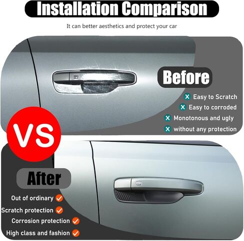 بالنسبة إلى Hummer EV ، فإن مقبض باب السيارة ، حماة الخدش ABS ، باب سيارة ألياف الكربون ، مقبض ، مقبض ، وعاء ، مقبض ، غطاء كوب ، غطاء حماية ، Hummer EV Pickup SUV 2024 2025 (أسود غير لامع) in Kuwait