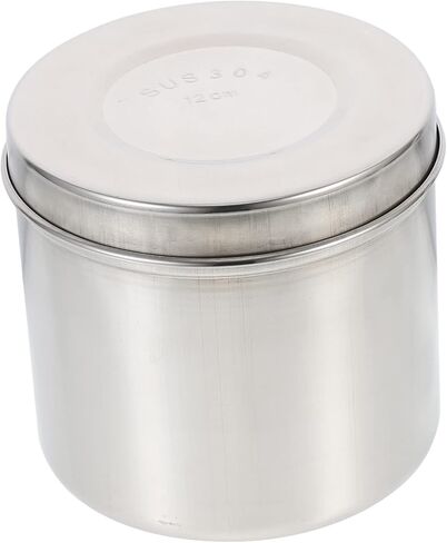 LIFKOME 304 Stainless Steel Dressing Jar Lid Rustproof Unguent Storage Container for Gauze Cotton Balls and Medical Supplies in Saudi Arabia