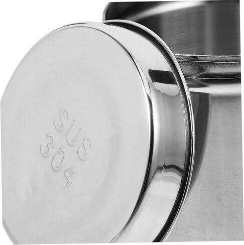 ERINGOGO 1pc Stainless Steel Dressing Jar Storage Box for Balls Gauze Ointment Jar Airtight Canister in Saudi Arabia