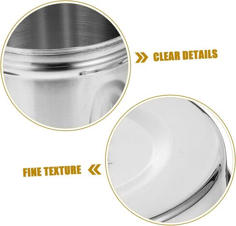 ERINGOGO 1pc Stainless Steel Dressing Jar Storage Box for Balls Gauze Ointment Jar Airtight Canister in Saudi Arabia