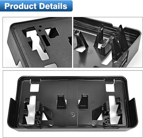 License Plate Frame Bracket Compatible with 2021-2023 Ford F150 3.3L V6 5.0L V8 Accessories, Front Bumper License Plate Holder Replace for ML3Z-17A385-AB in Saudi Arabia