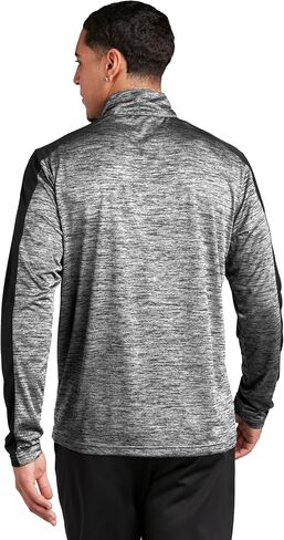 Sport-Tek للجنسين Posicharge Electric Heather Colorblock Quarter Zip Pullover in Saudi Arabia