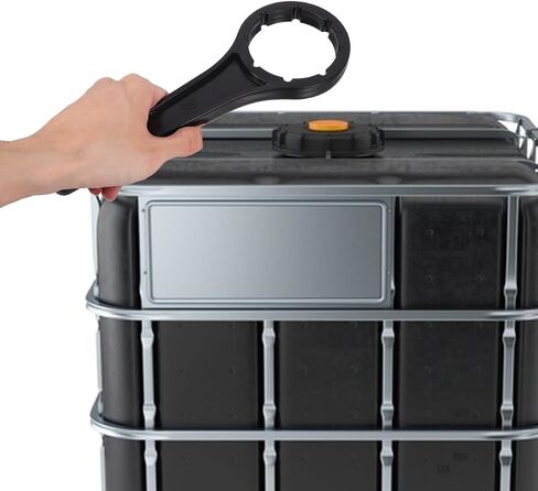 2pcs 10/25L برميل برميل مفتاح للطبول الكيميائية ، وتبحح غطاء دلو 20/30 كجم لفتح وإغلاق أغطية الأسطوانة ، القطر الداخلي 2.64/2.24in in Saudi Arabia